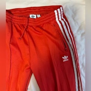 Red Adidas Track Pant